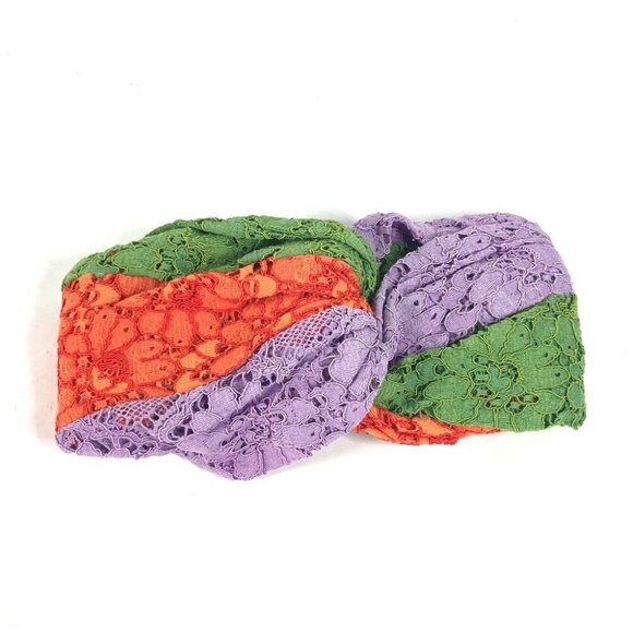 GUCCI 499711 lace flower Turban headband headband hair accessory hair band main image 2